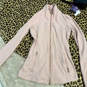 Women's Pink Zip-Up Jacket